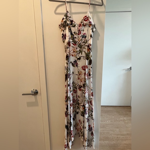 Colorful floral dress by Los Angelas Designer - Picture 3 of 6